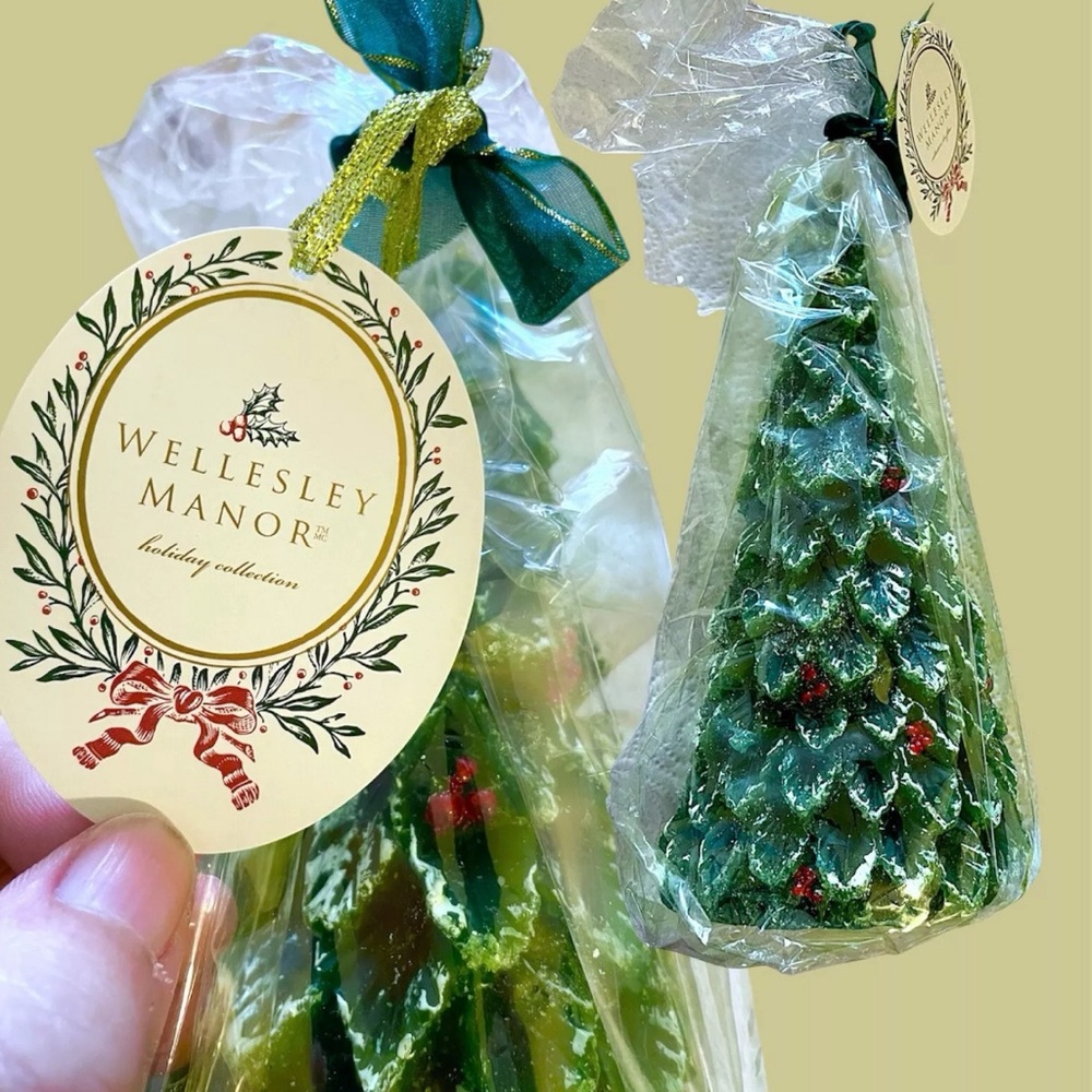 New Unused Candle Christmas Tree By Wellesley Manor Quality  8.5” Tall